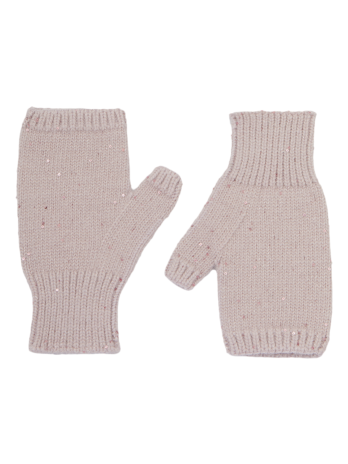 Перчатки жен. анг+шерсть+нейл LB-A53090 pink