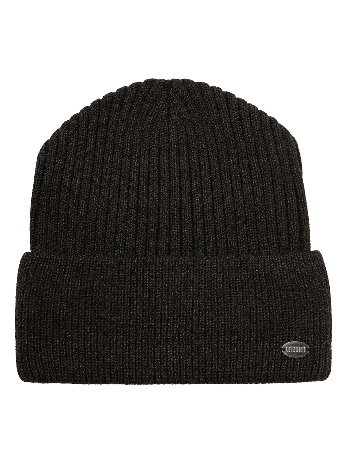 Шапка муж. каш+шерсть+виск LB-A53117 grey