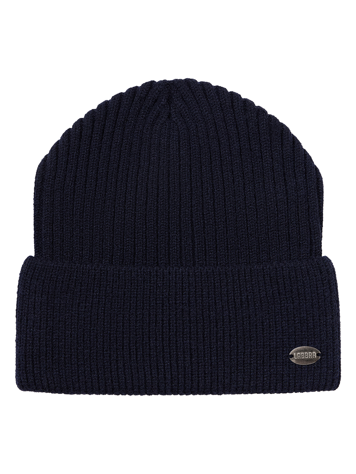 Шапка муж. каш+шерсть+виск LB-A53117 navy blue