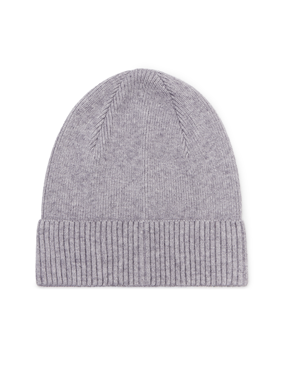 Шапка муж. каш+шерсть+виск LB-A53119 grey