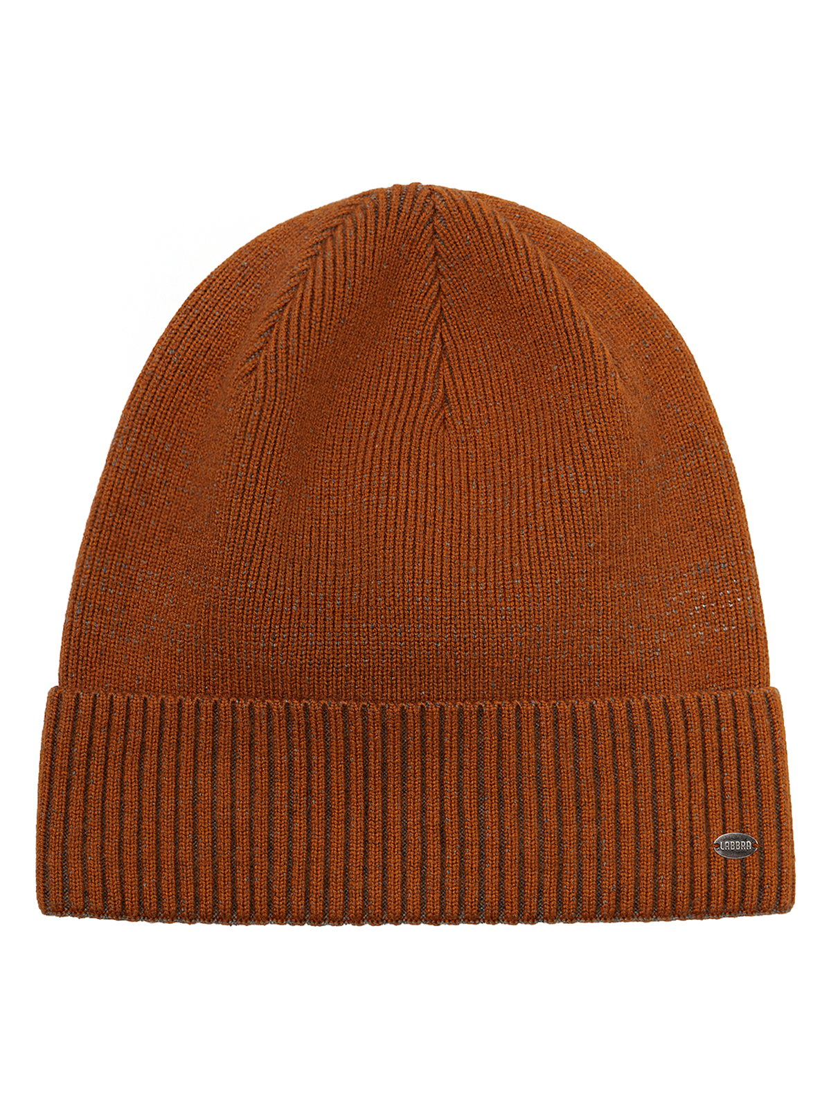 Шапка муж. каш+шерсть+виск LB-A53119 terracotta