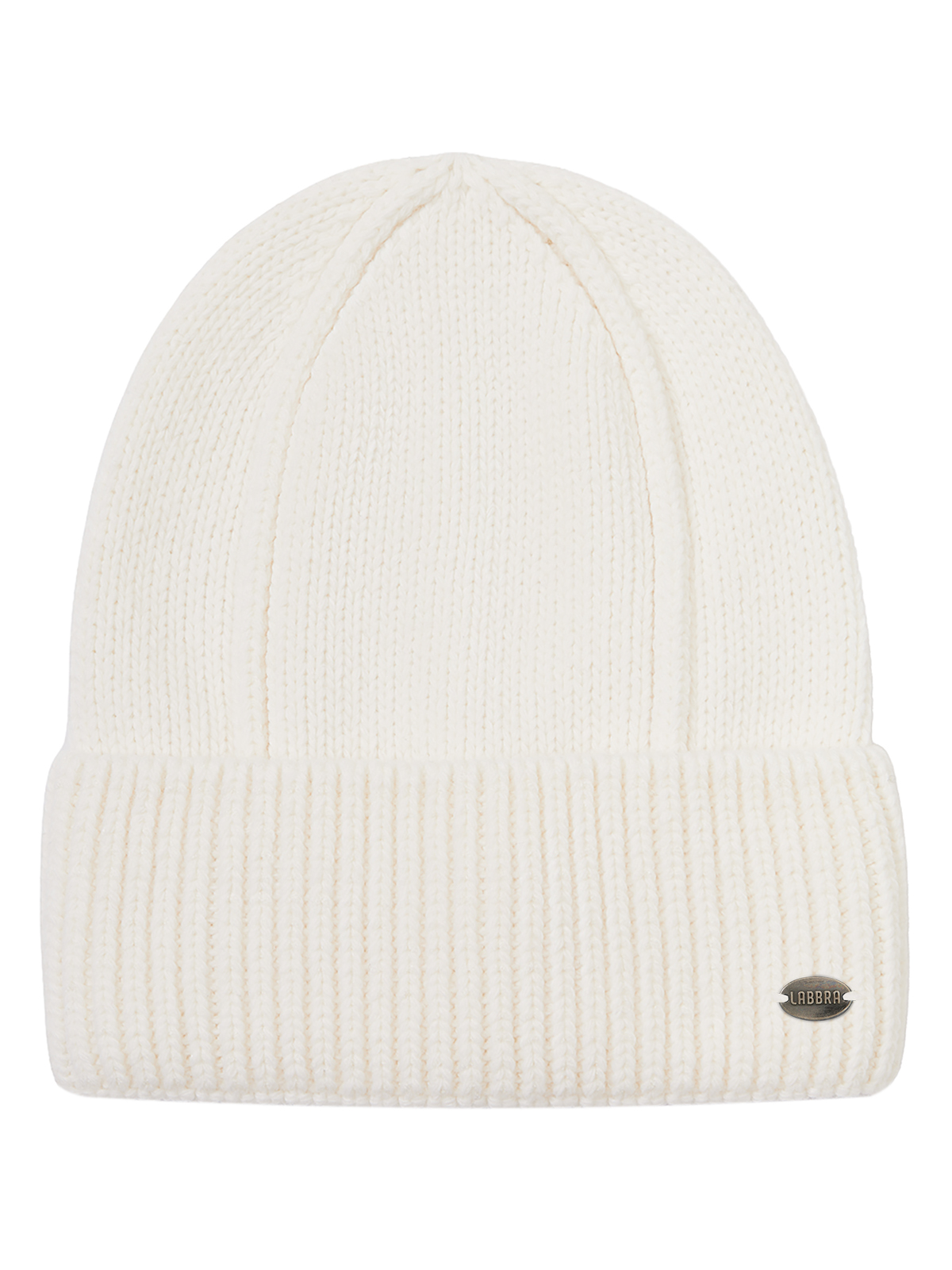 Шапка жен. шерсть+виск LB-C57014 white