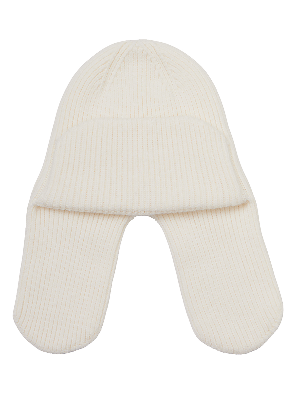 Шапка жен. шерсть+виск LB-C57015 white