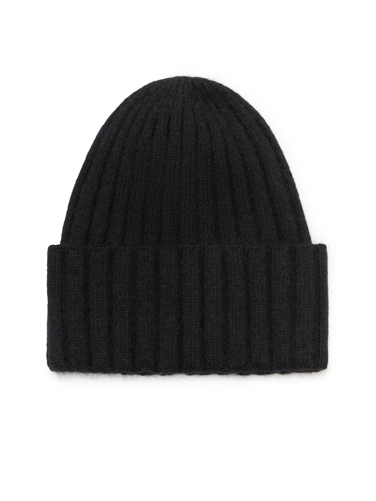 Шапка жен. анг+шерсть+нейл LB-C57018 black