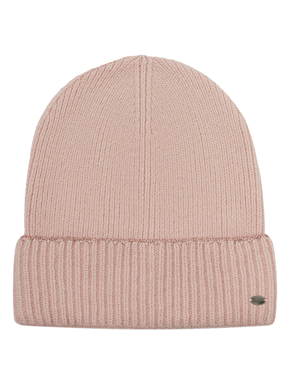 Шапка жен. анг+шерсть+нейл LB-C57019 pink
