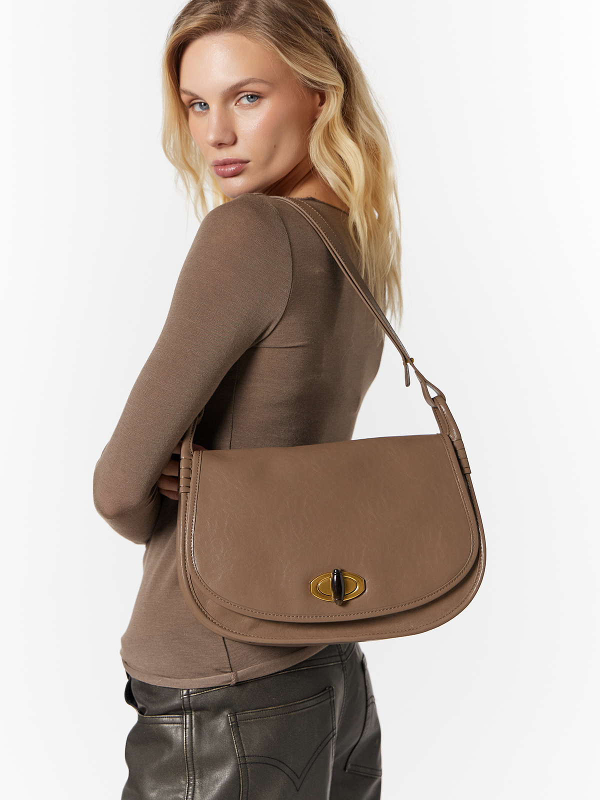 Сумка ELEGANZZA Z-L045-1 milk chocolate