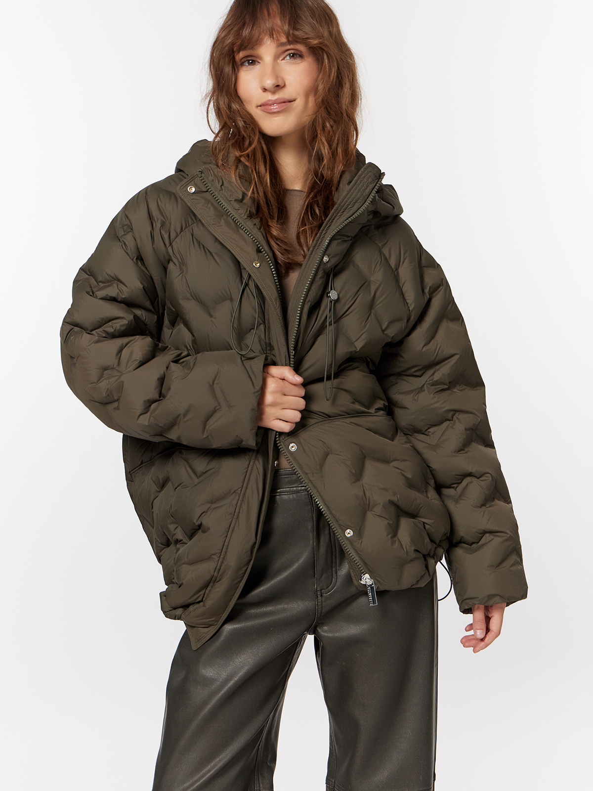 Куртка женская 12611-22062 green-khaki