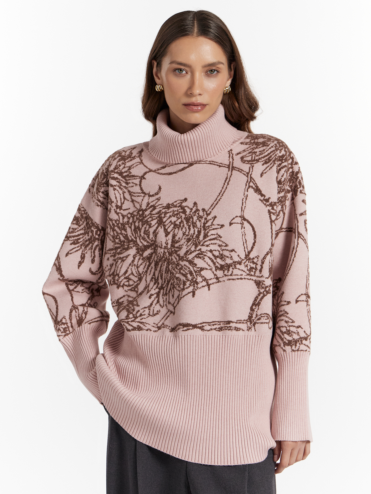 Свитер женский 12611-53115 rose